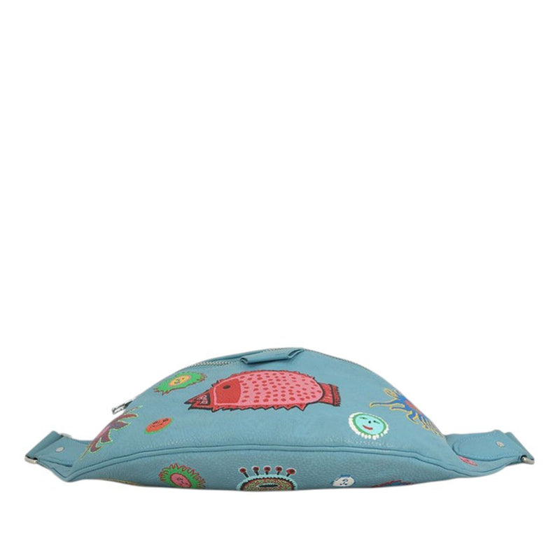 Yayoi Kusama Taurillon Faces Maxi Bumbag - Image 3