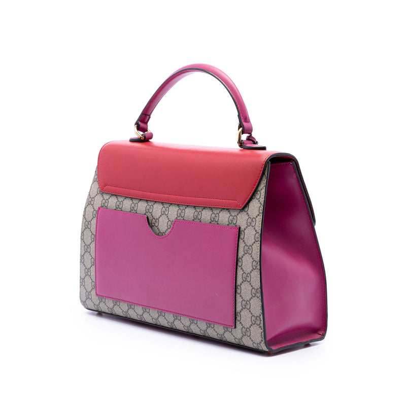 GG Supreme Padlock Top Handle Bag - Image 2