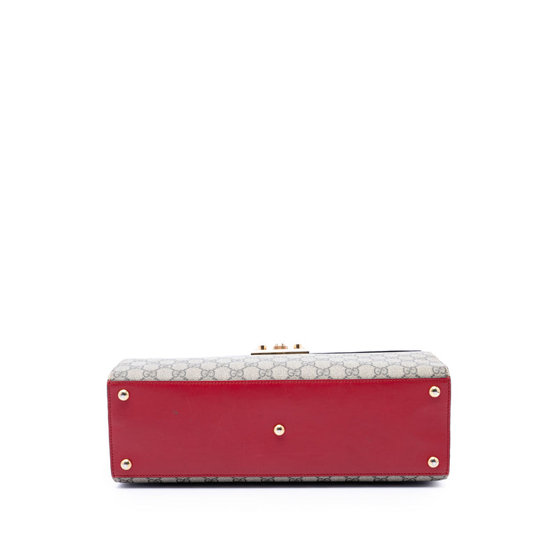 GG Supreme Padlock Top Handle Bag - Image 3