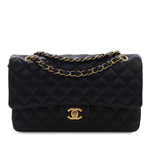 Medium Classic Lambskin Double Flap - Image 1