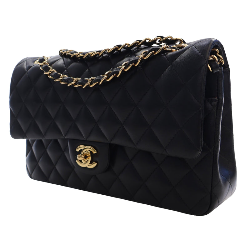 Medium Classic Lambskin Double Flap - Image 11