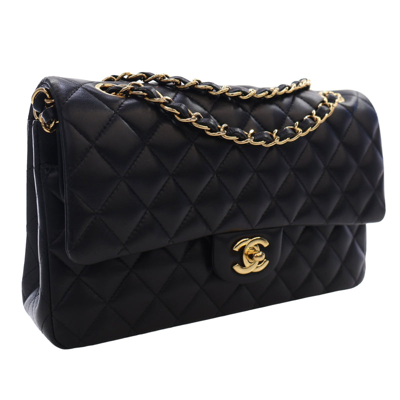 Medium Classic Lambskin Double Flap - Image 12