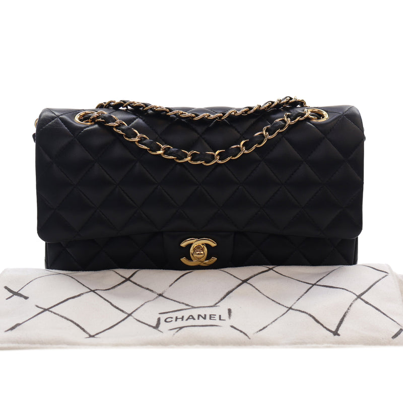 Medium Classic Lambskin Double Flap - Image 15