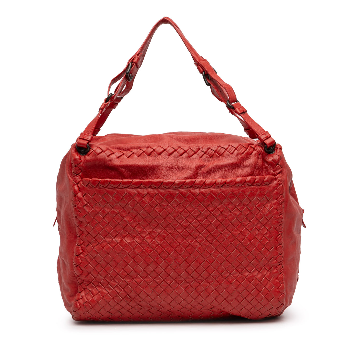 Nappa Intrecciato Cube Tote - Image 1