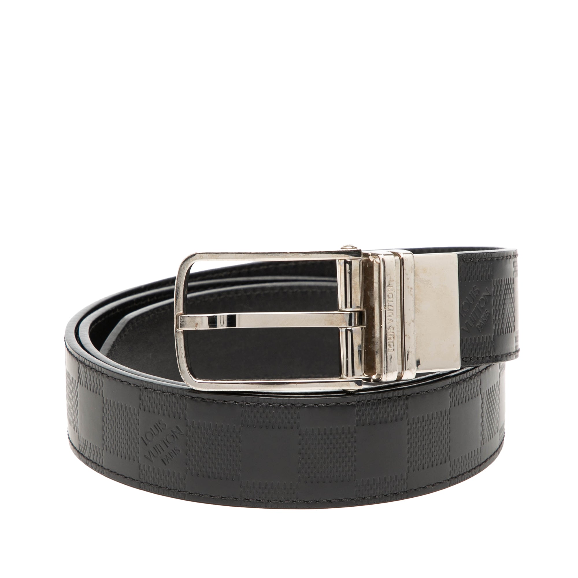 Damier Infini Boston Reversible Belt - Image 1