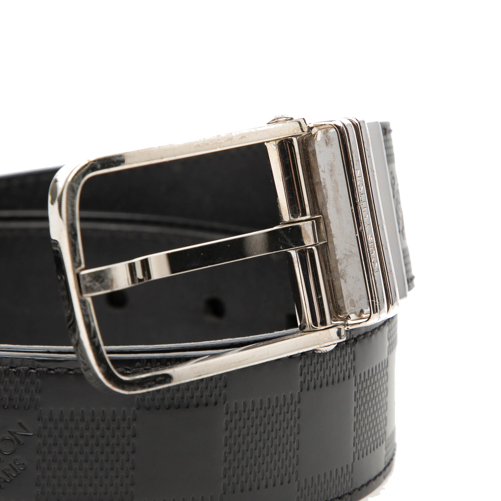Damier Infini Boston Reversible Belt - Image 4