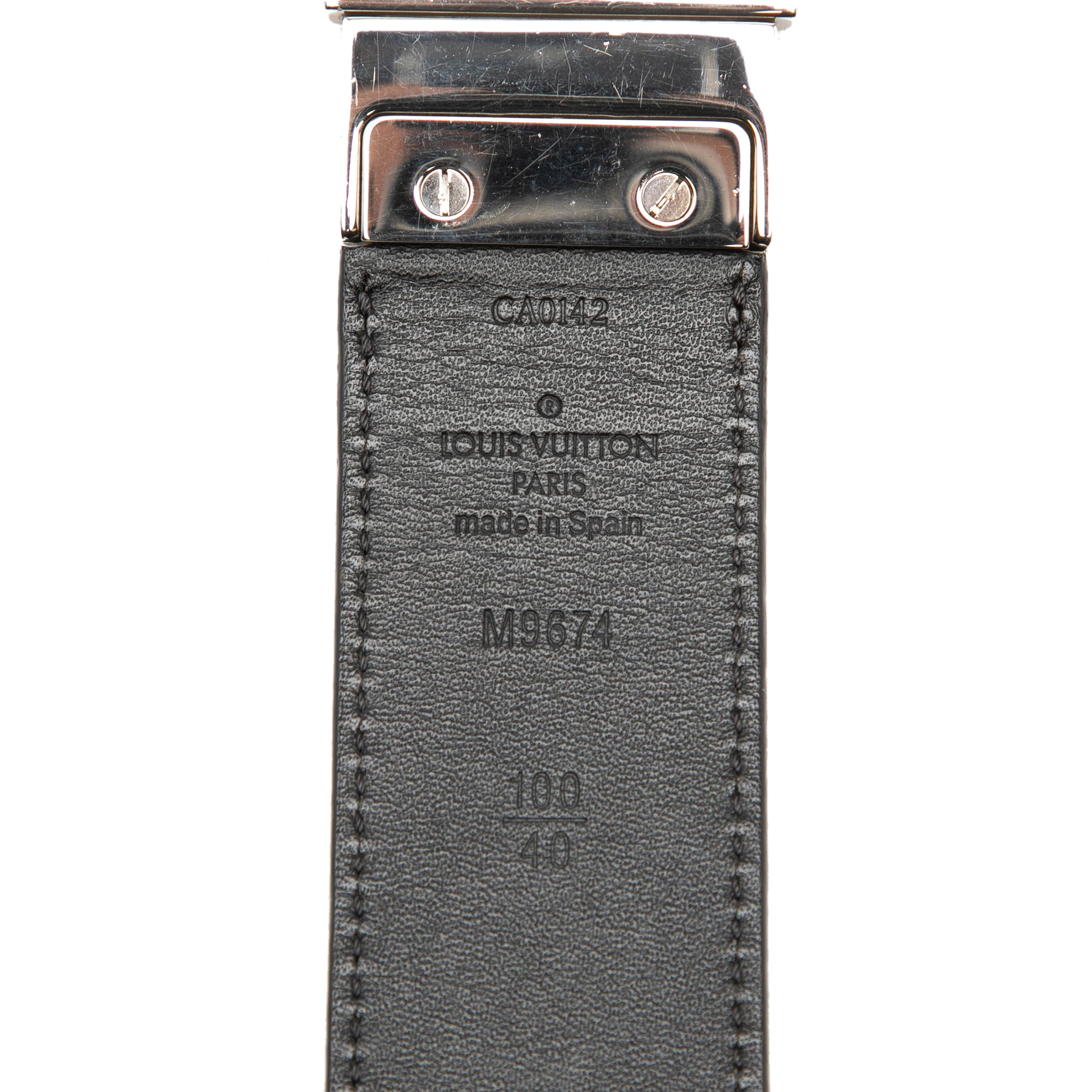 Damier Infini Boston Reversible Belt - Image 5