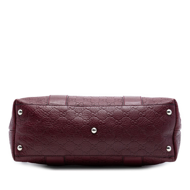 Guccissima Tender Bamboo Bar Tote - Image 3