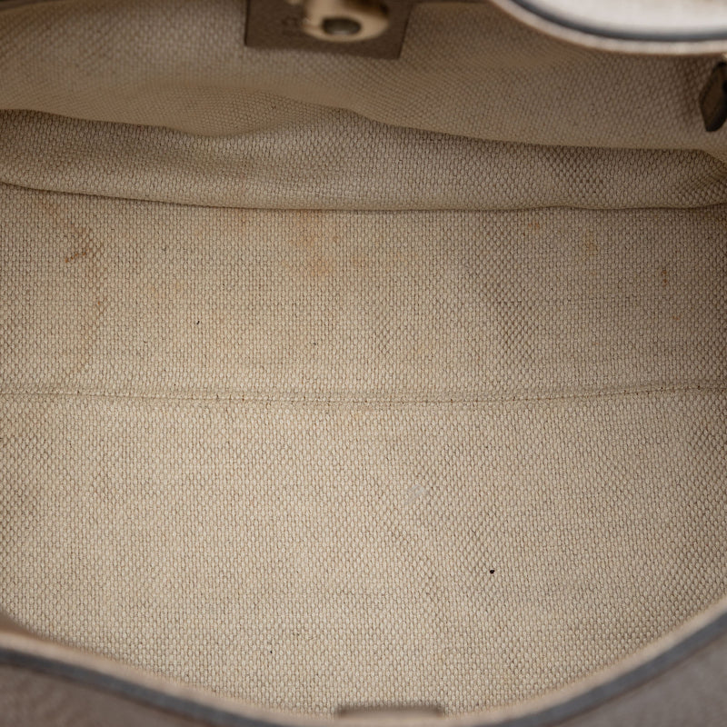 Medium Metallic Calfskin Soho Chain Tote - Image 4