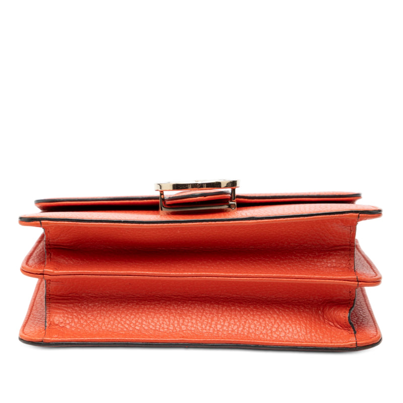 Small Dollar Calfskin Interlocking G Crossbody - Image 3