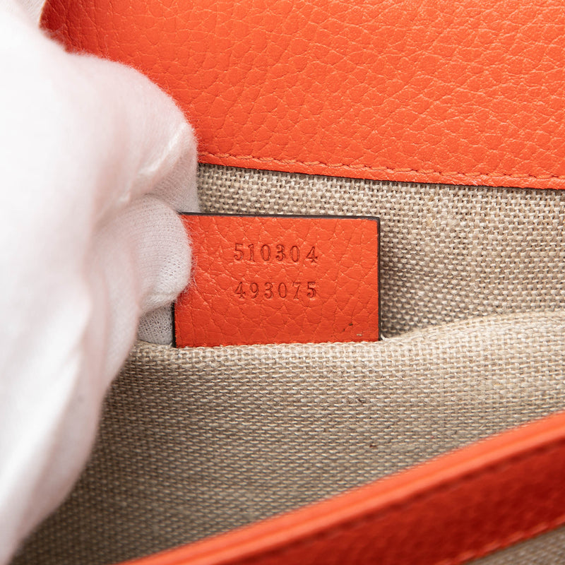 Small Dollar Calfskin Interlocking G Crossbody - Image 6
