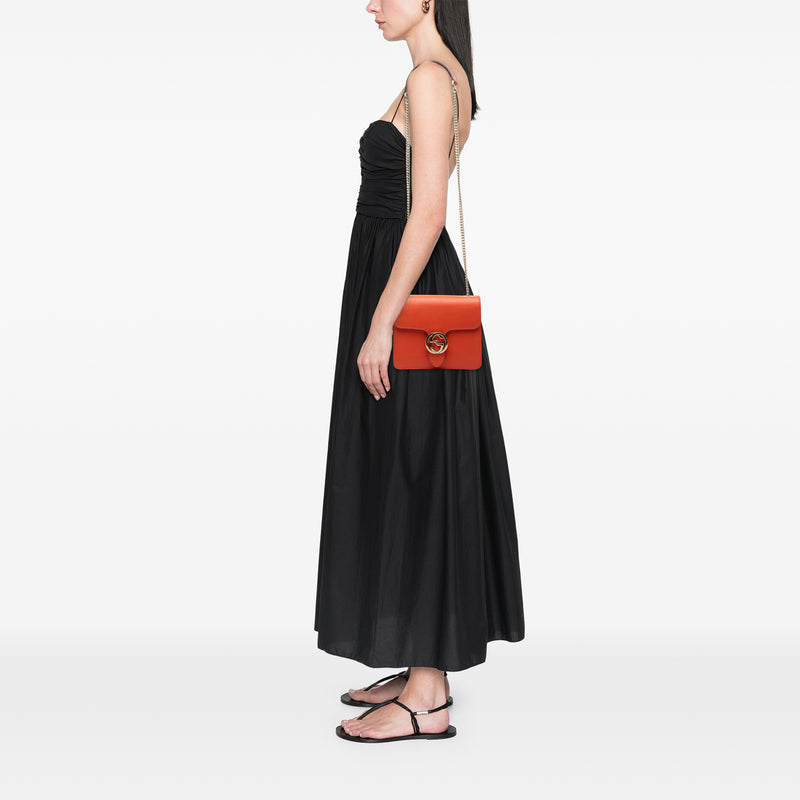 Small Dollar Calfskin Interlocking G Crossbody - Image 7