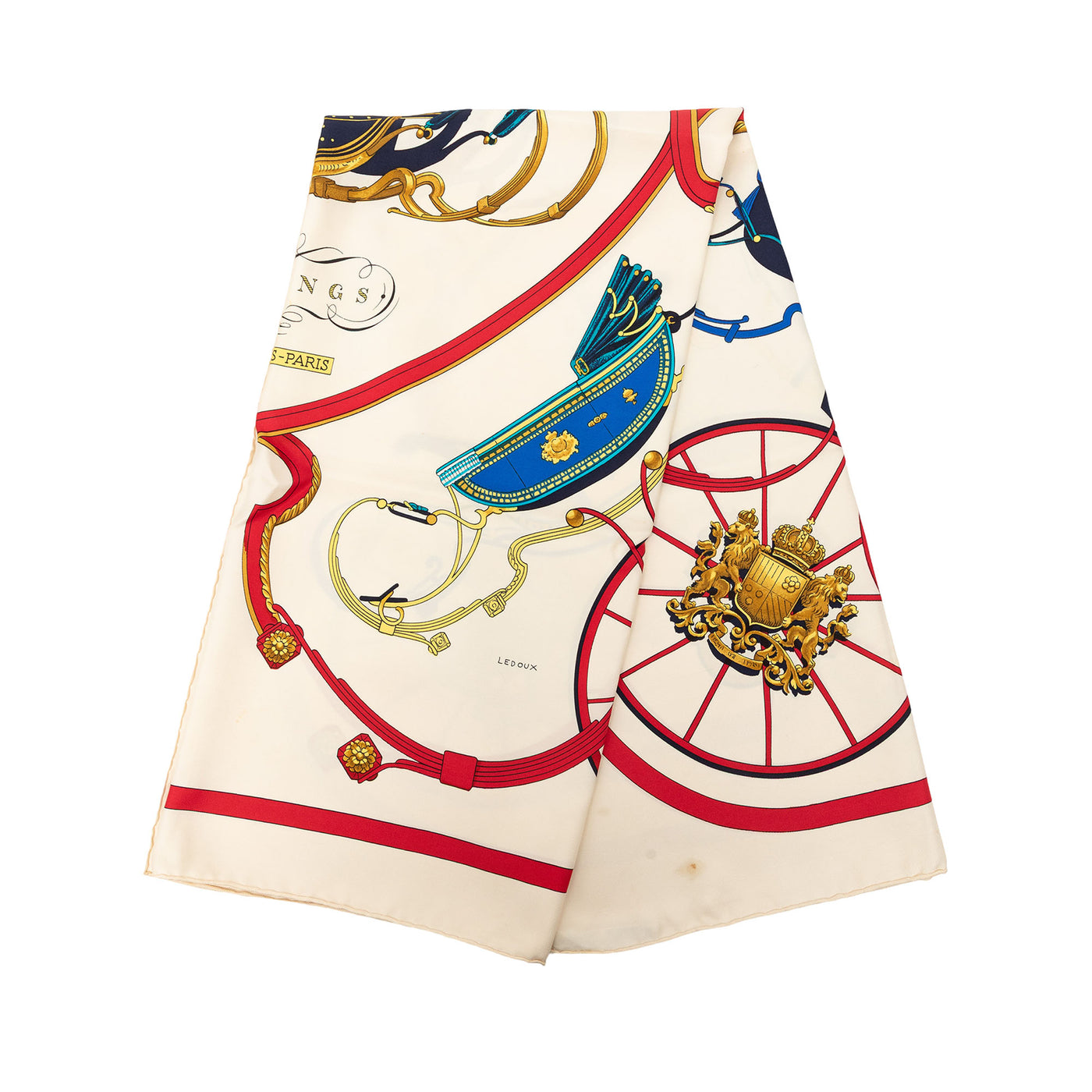 Springs Silk Scarf 90 - Image 1