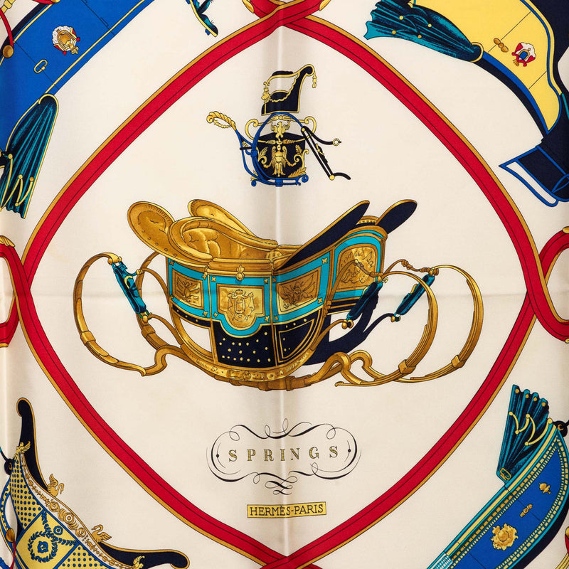 Springs Silk Scarf 90 - Image 2