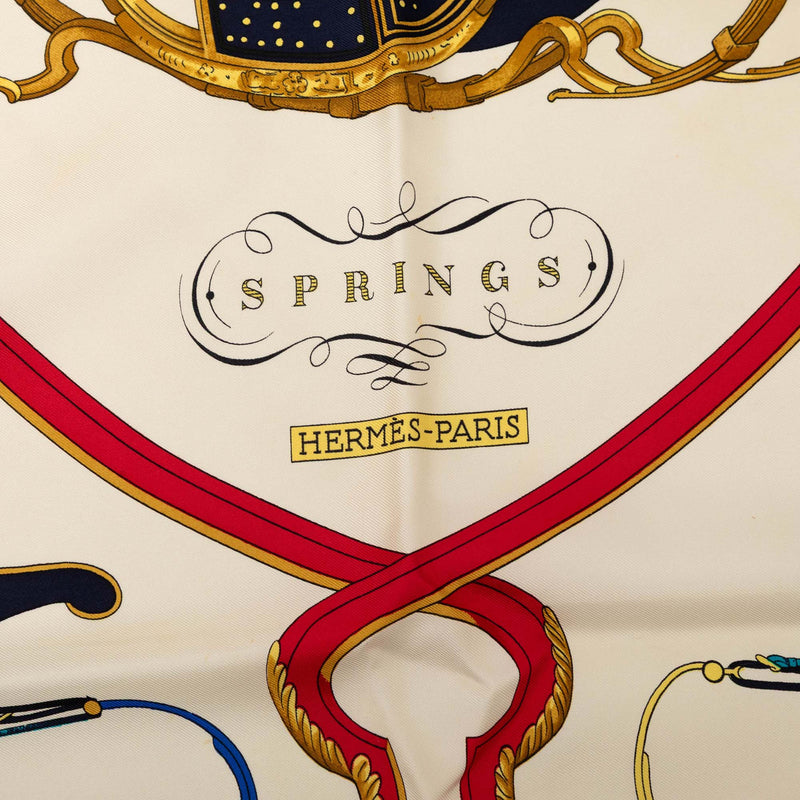 Springs Silk Scarf 90 - Image 4