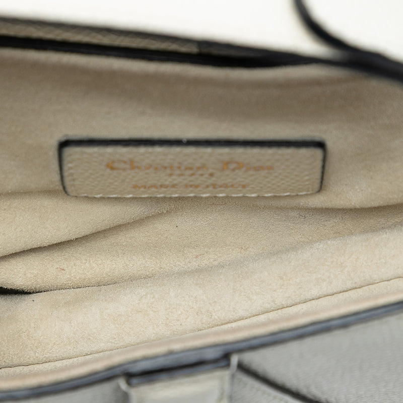 Mini Grained Calfskin Saddle Bag - Image 4
