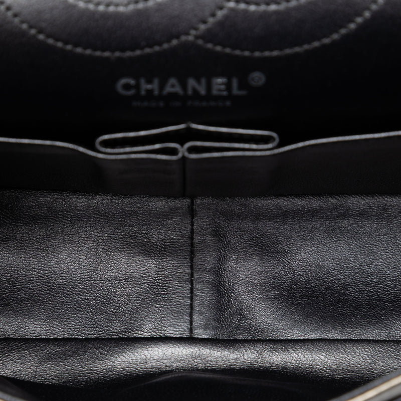 Quilted Metallic Aged Calfskin Reissue 2.55 Double Flap 226 - Image 4