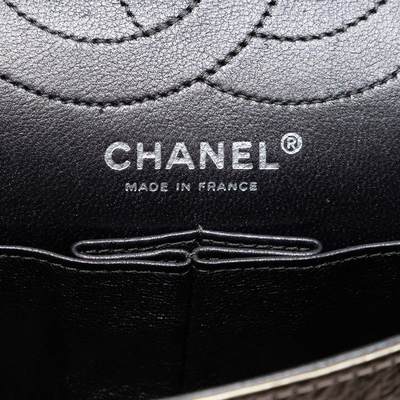 Quilted Metallic Aged Calfskin Reissue 2.55 Double Flap 226 - Image 5
