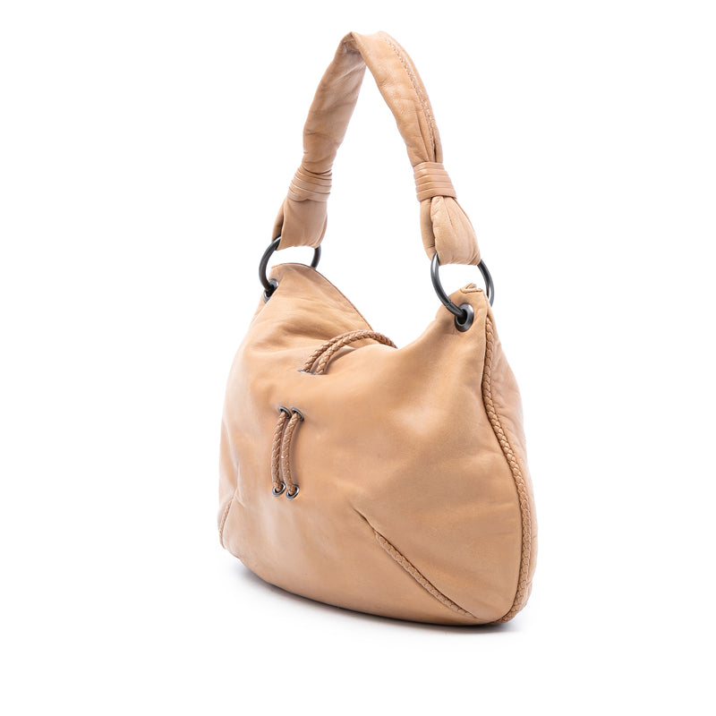 Leather Braided Shoulder Bag - Image 2