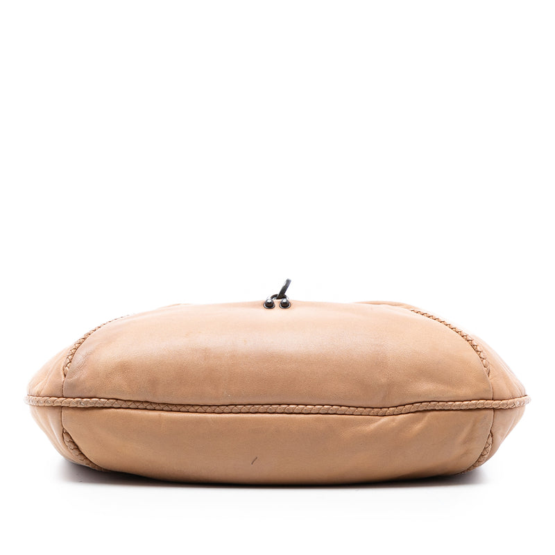 Leather Braided Shoulder Bag - Image 3