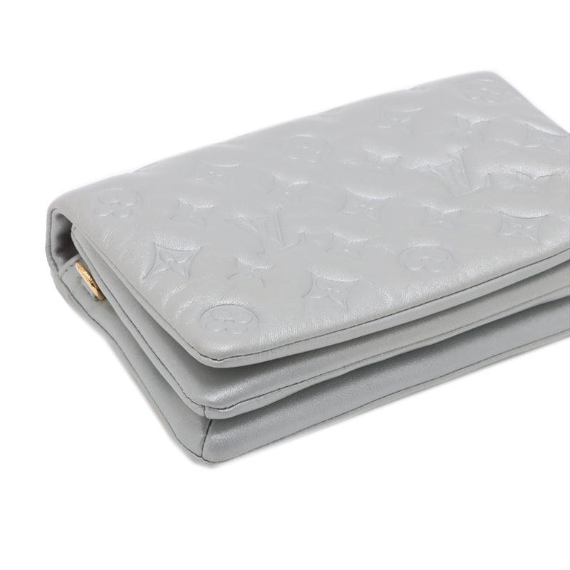 Monogram Embossed Lambskin Pochette Coussin - Image 7
