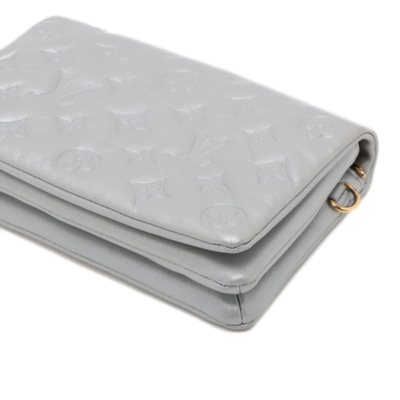 Monogram Embossed Lambskin Pochette Coussin - Image 8