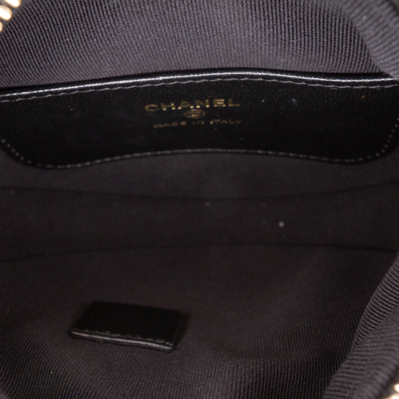 Mini Quilted Lambskin Chain Around Pouch - Image 4