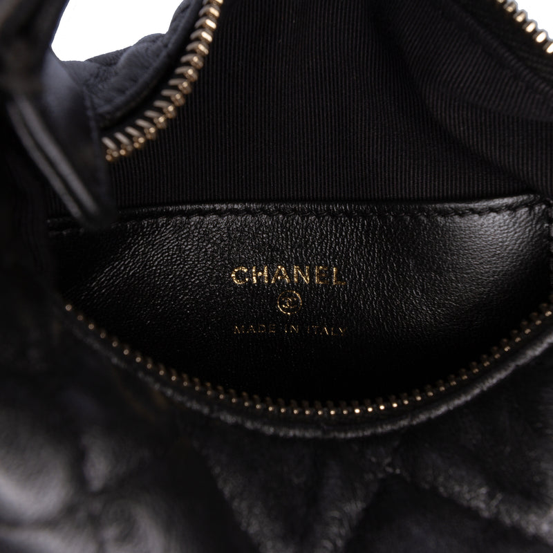 Mini Quilted Lambskin Chain Around Pouch - Image 5