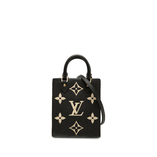 Bicolor Monogram Empreinte Petit Sac Plat - Image 1