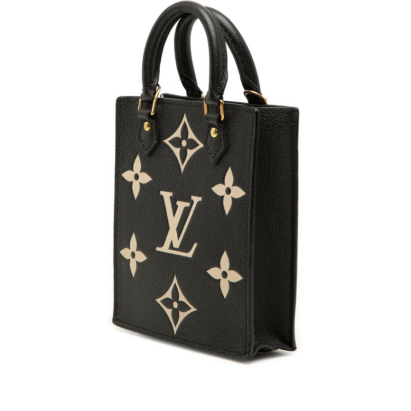 Bicolor Monogram Empreinte Petit Sac Plat - Image 2