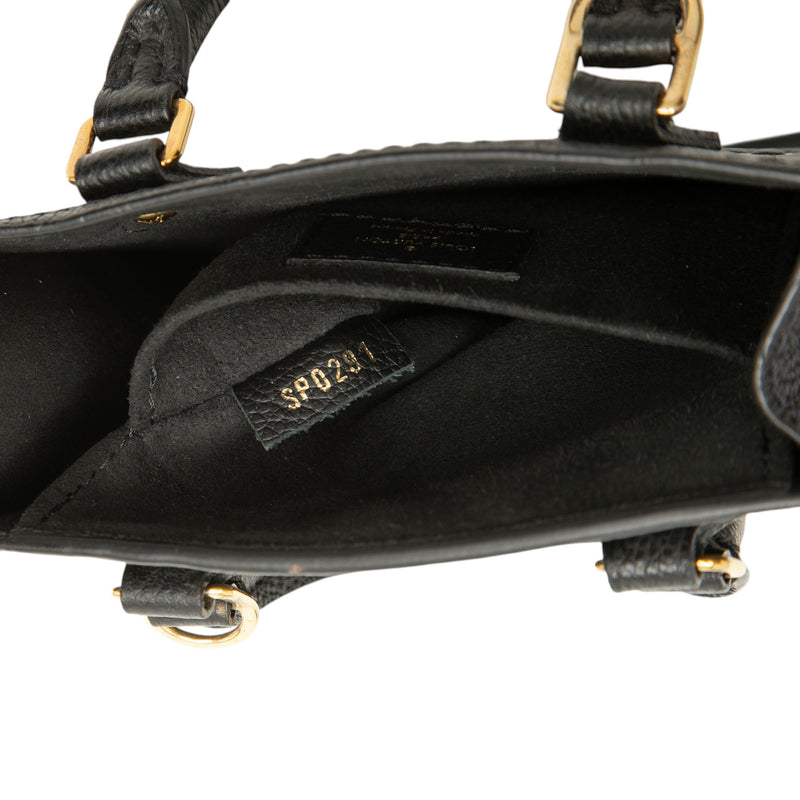 Bicolor Monogram Empreinte Petit Sac Plat - Image 6