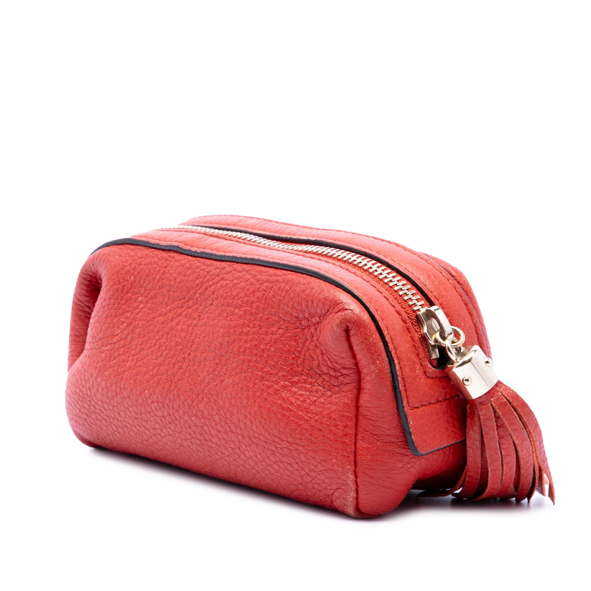 Pebbled Calfskin Soho Cosmetic Pouch - Image 2