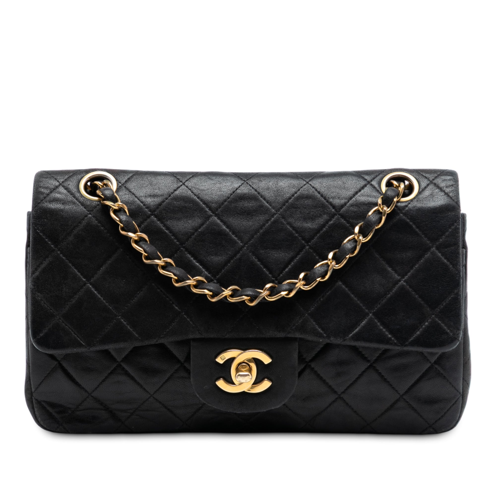 Medium Classic Lambskin Double Flap - Image 1