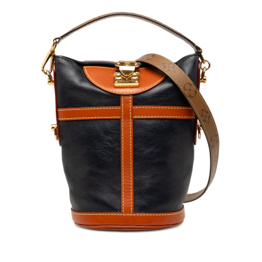 Calfskin and Monogram Reverse Duffle Bag - Image 1