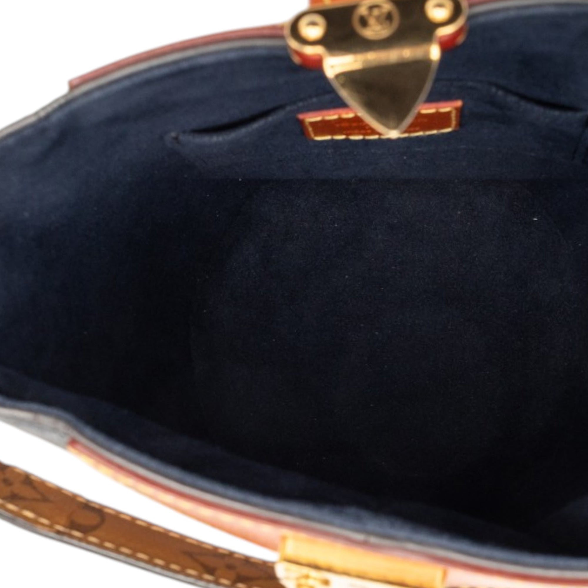 Calfskin and Monogram Reverse Duffle Bag - Image 4