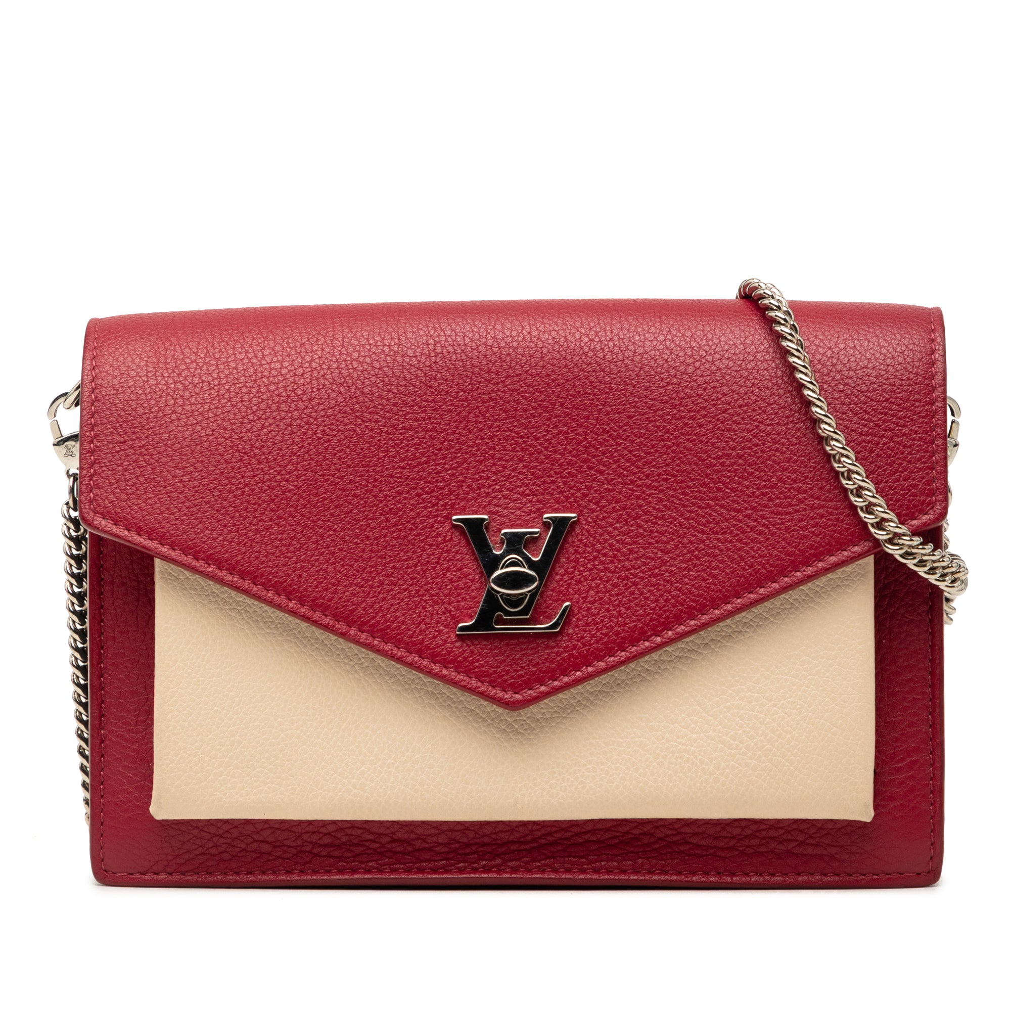 Bicolor Leather MyLockMe Chain Pochette - Image 1