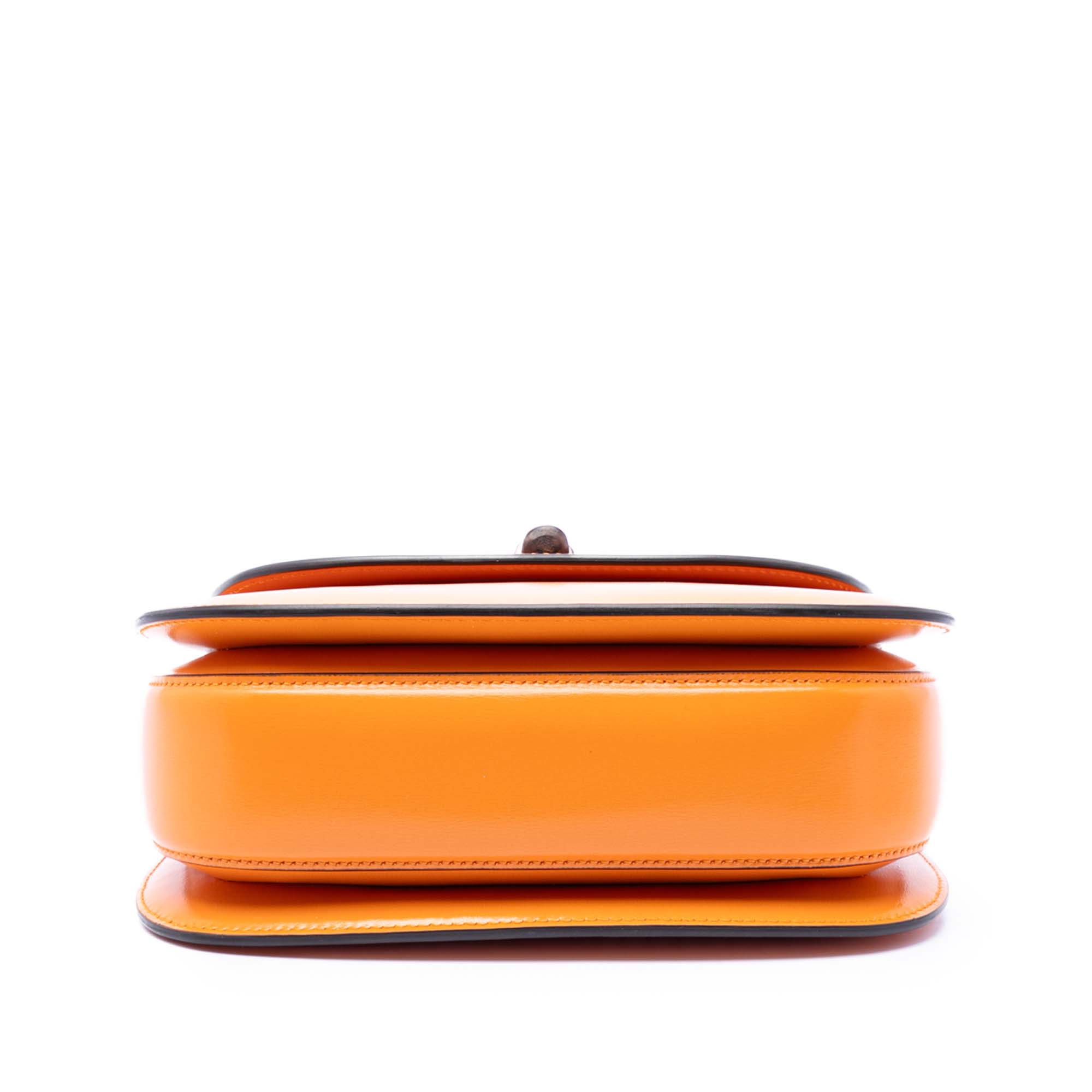 Small Calfskin Web Bamboo 1947 Top Handle Bag - Image 3