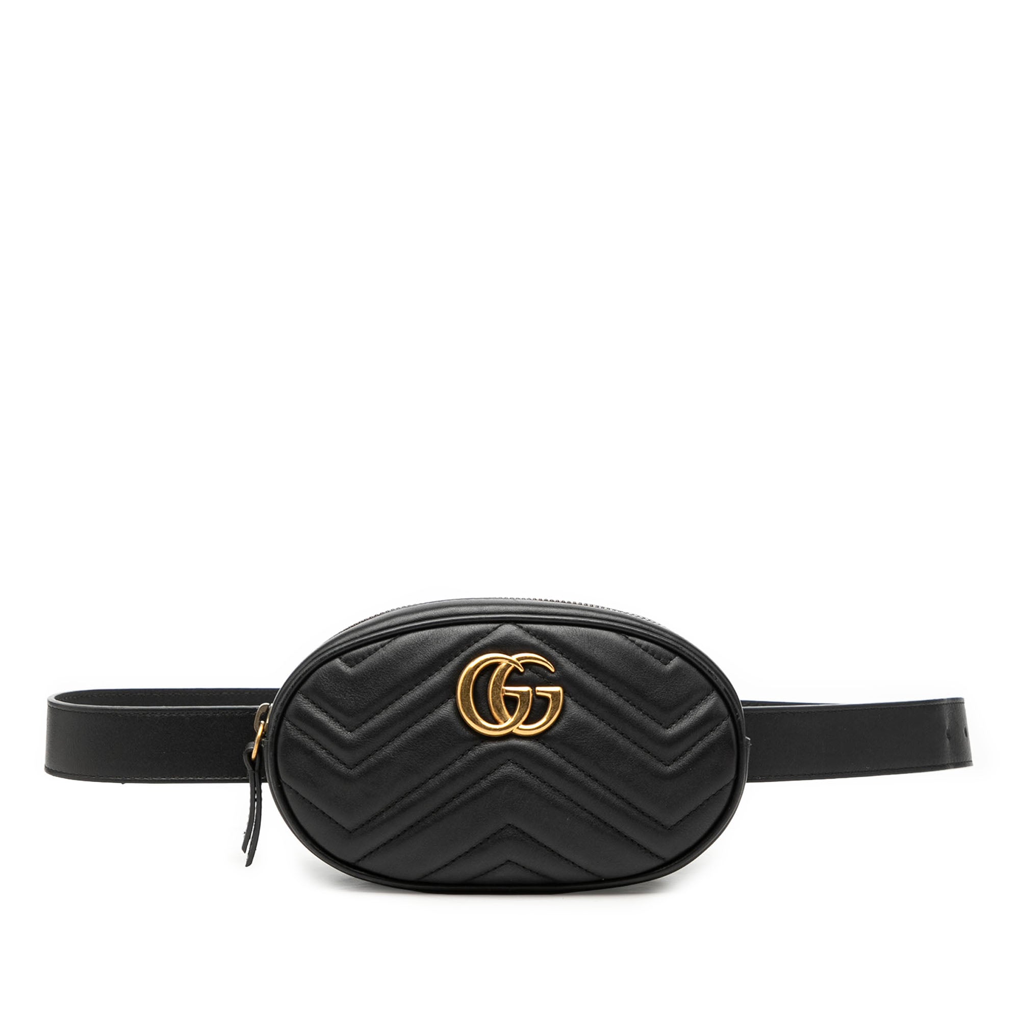 GG Marmont Matelasse Leather Belt Bag - Image 1