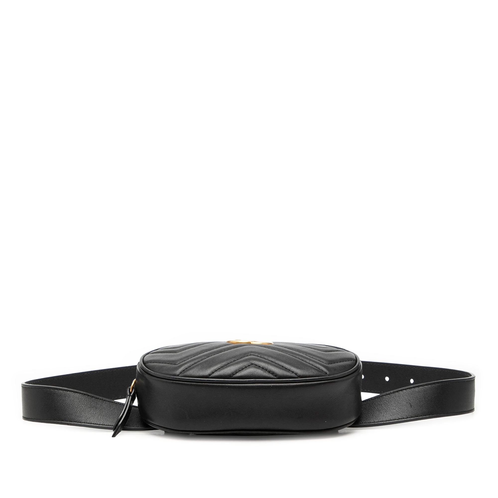 GG Marmont Matelasse Leather Belt Bag - Image 3