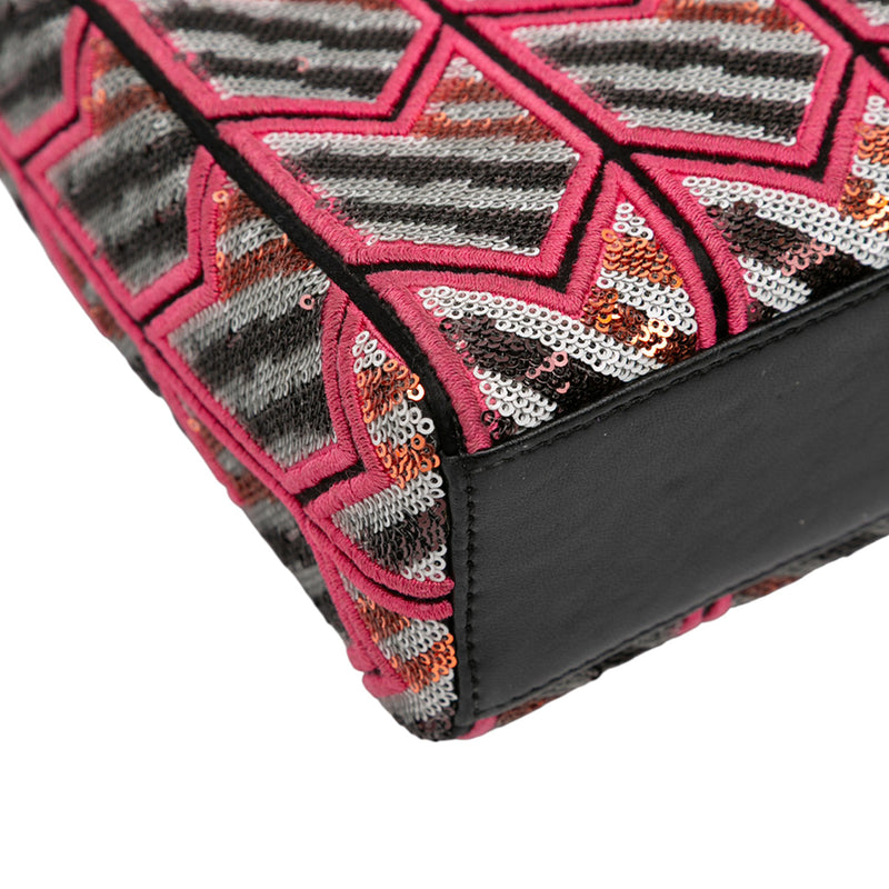 Mini Patent Sequined Lady Dior - Image 7