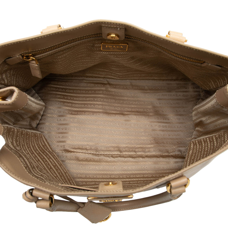Large Saffiano Lux Galleria Tote - Image 4