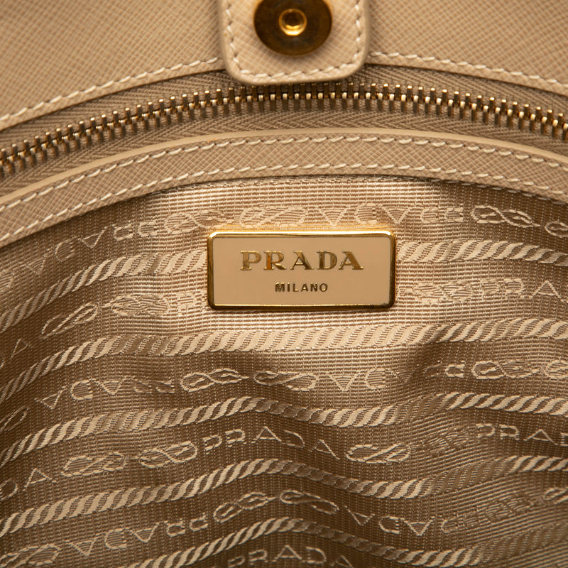 Large Saffiano Lux Galleria Tote - Image 5