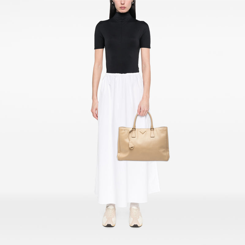Large Saffiano Lux Galleria Tote - Image 6