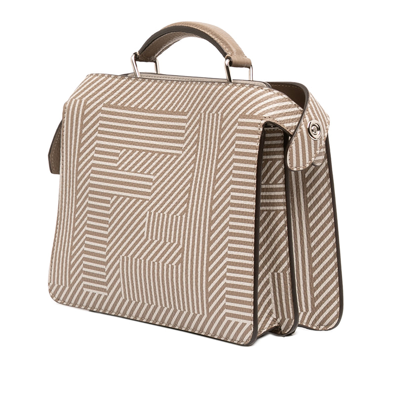 Small Zucca Leather Peekaboo ISeeU Satchel - Image 2