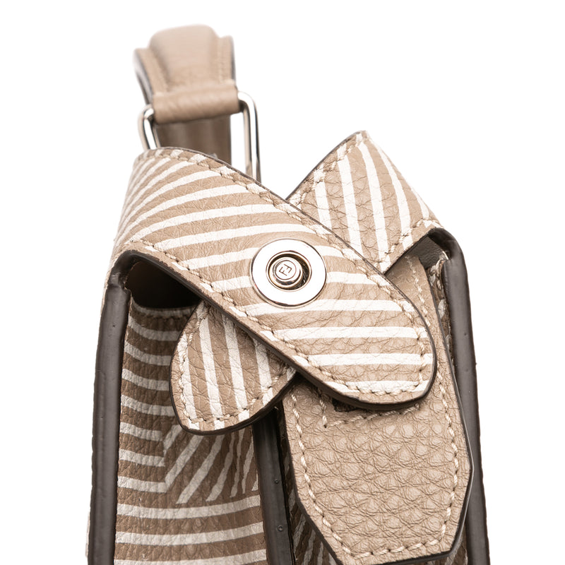 Small Zucca Leather Peekaboo ISeeU Satchel - Image 8
