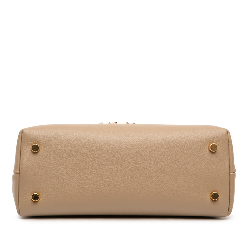 Medium Supple Grained Calfskin Nino Bag - Image 3