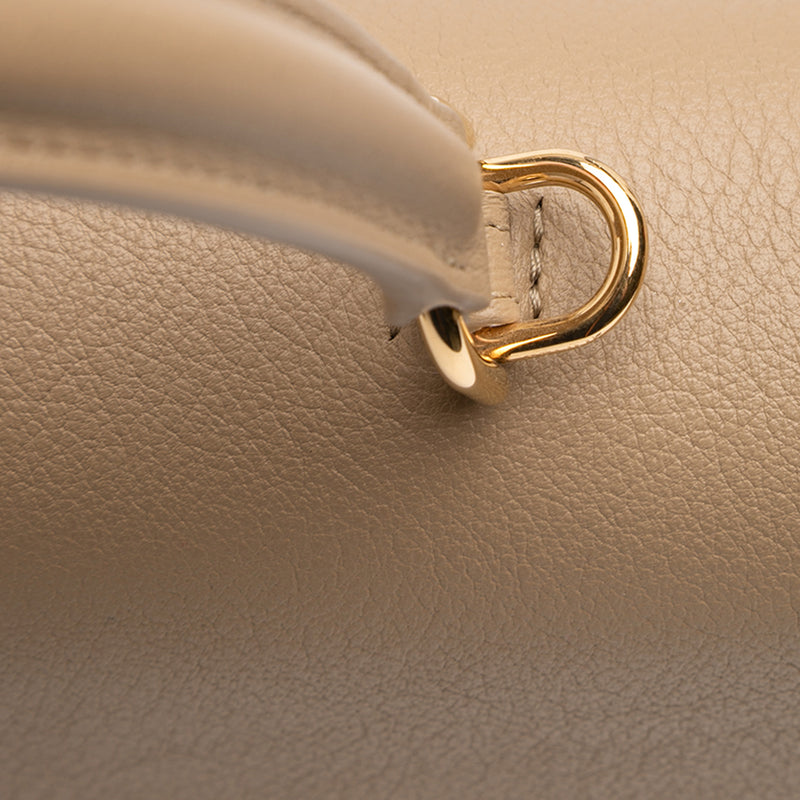 Medium Supple Grained Calfskin Nino Bag - Image 9