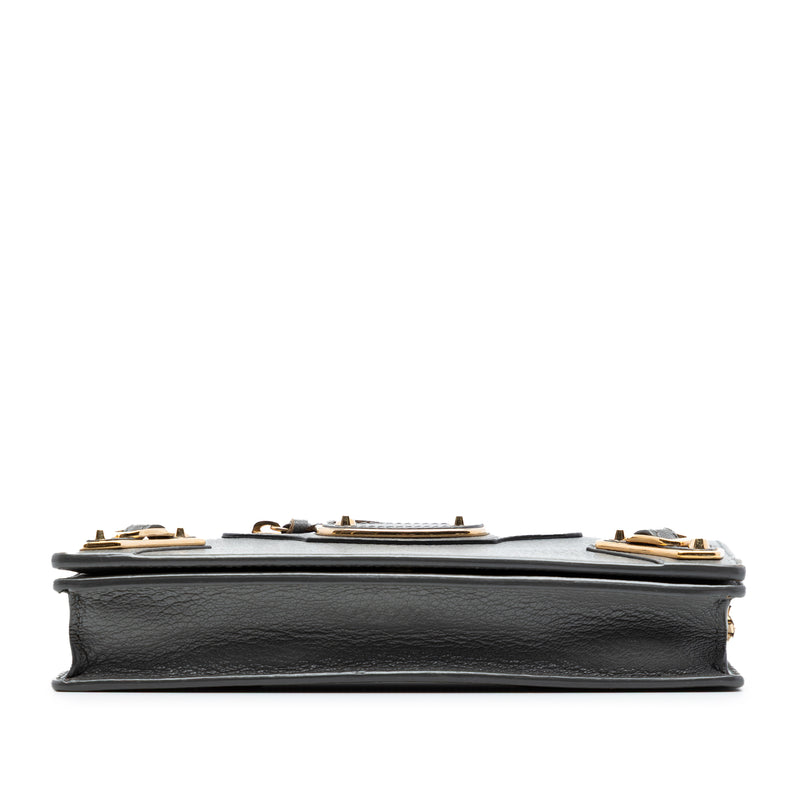 Chevre Motocross Metallic Edge Wallet on Chain - Image 3