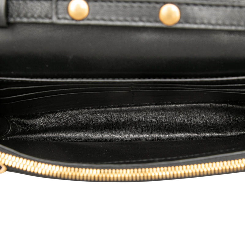 Velvet BB Floral Print Wallet On Chain - Image 4