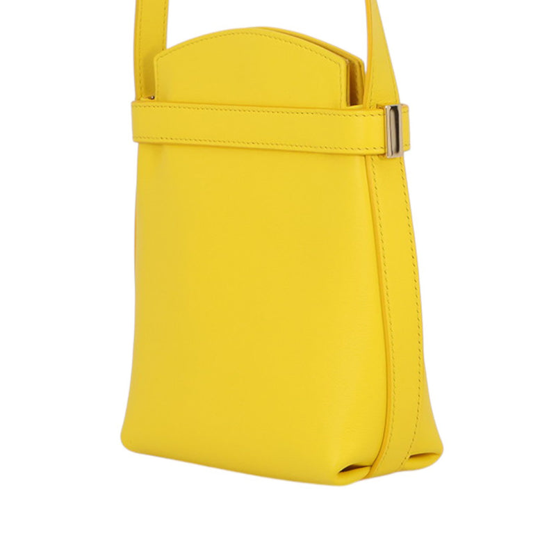Leather Gancini Hug Phone Holder Crossbody - Image 2